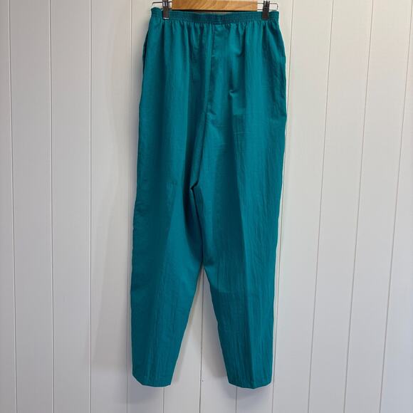 Vintage Teddi‎ Sport Womens 80s Grannycore Windbreaker Track Suit Size M Nylon - Picture 6 of 8